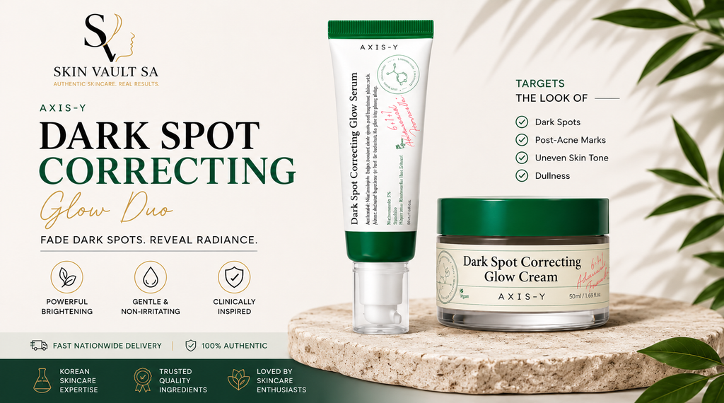 AXIS-Y Dark Spot Correcting Glow Duo – Complete Brightening & Hydration Set