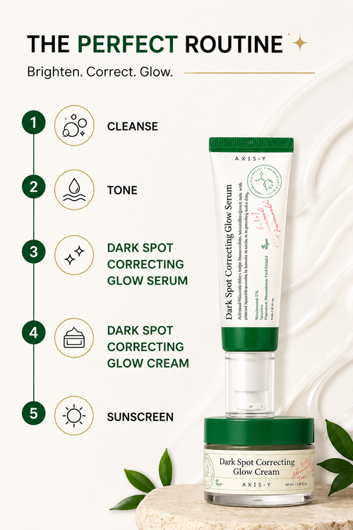 AXIS-Y Dark Spot Correcting Glow Duo – Complete Brightening & Hydration Set